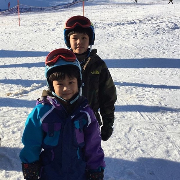 เคน-หน่อย ลั้ลลาท้าหนาวพาลูกชายเล่นสกีที่ญี่ปุ่น!!