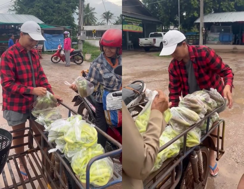 ชีวิตอีกด้านของนักร้องสาว ปลูกผักใส่ซาเล้งขายสร้างรายได้