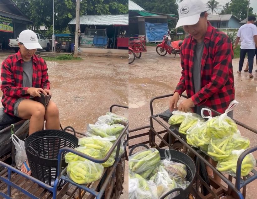 ชีวิตอีกด้านของนักร้องสาว ปลูกผักใส่ซาเล้งขายสร้างรายได้