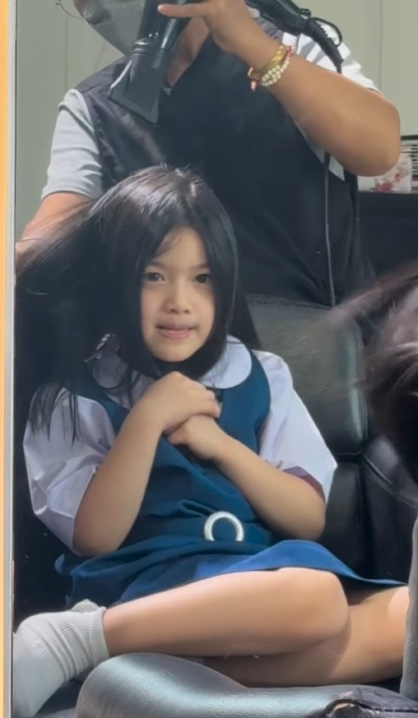 น้องวีจิ ป.1 แล้ว หน้าตาสะสวยออร่าแรง ฉายแววซุปตาร์แต่เด็ก