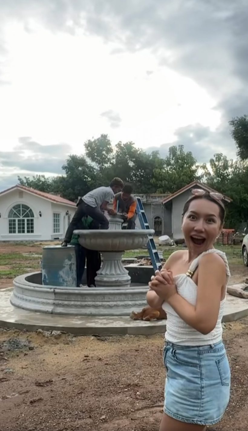 ส่องเรือนหอว่าที่บ่าวสาว พู่กัน-รุสลัน บนที่ดินกว้างอลังการ