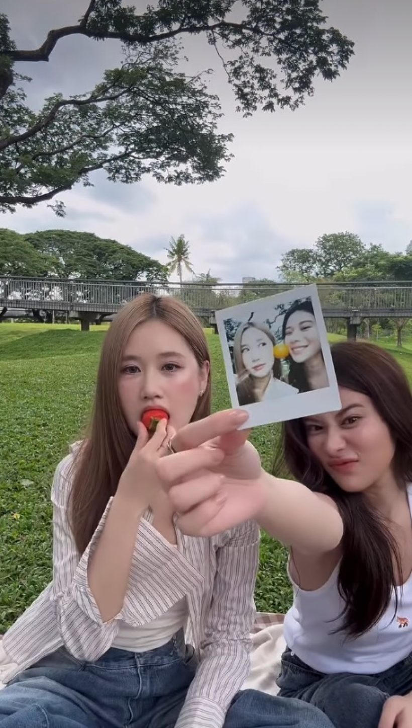 โมเมนต์นี้ต้องมีคนเขิน! 2 ดาราสาวดัง ปล่อยโมเมนต์ชวนฟิน
