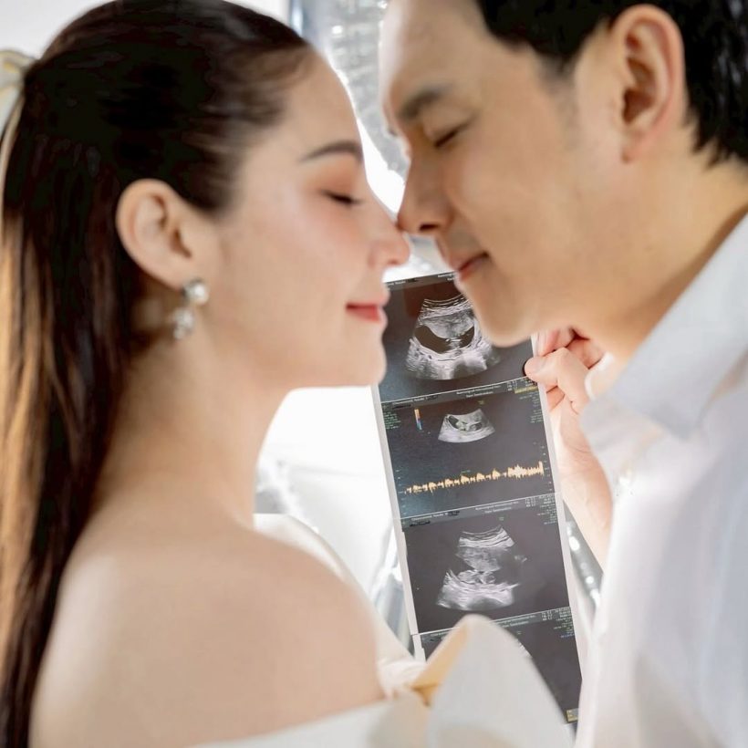 ฟลุ๊ค-นาตาลี ประกาศข่าวดี ทายาทหมื่นล้านมาเพิ่มอีกคนเเล้ว