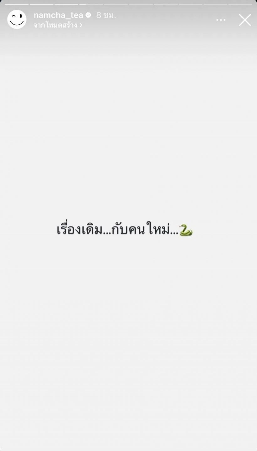 สตอรี่งูหมายถึงอะไร!? น้ำชา ชีรณัฐ ตอบชัดแล้ว