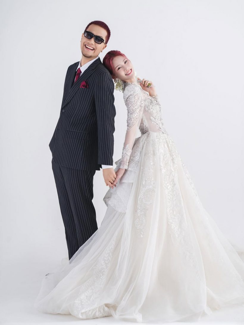 เป้ บดินทร์ ถ่ายพรีเวดดิ้ง ภรรยาสวยมาก เหมือนสาวเกาหลีสุดๆ