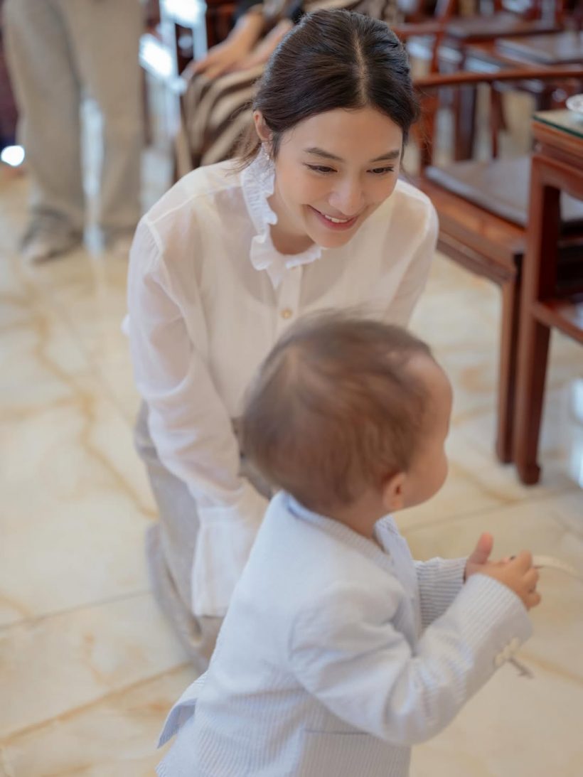 ส่องลุค มิว นิษฐา ใส่ไปทำบุญวันเกิด สมเป็นสะใภ้หมื่นล้าน