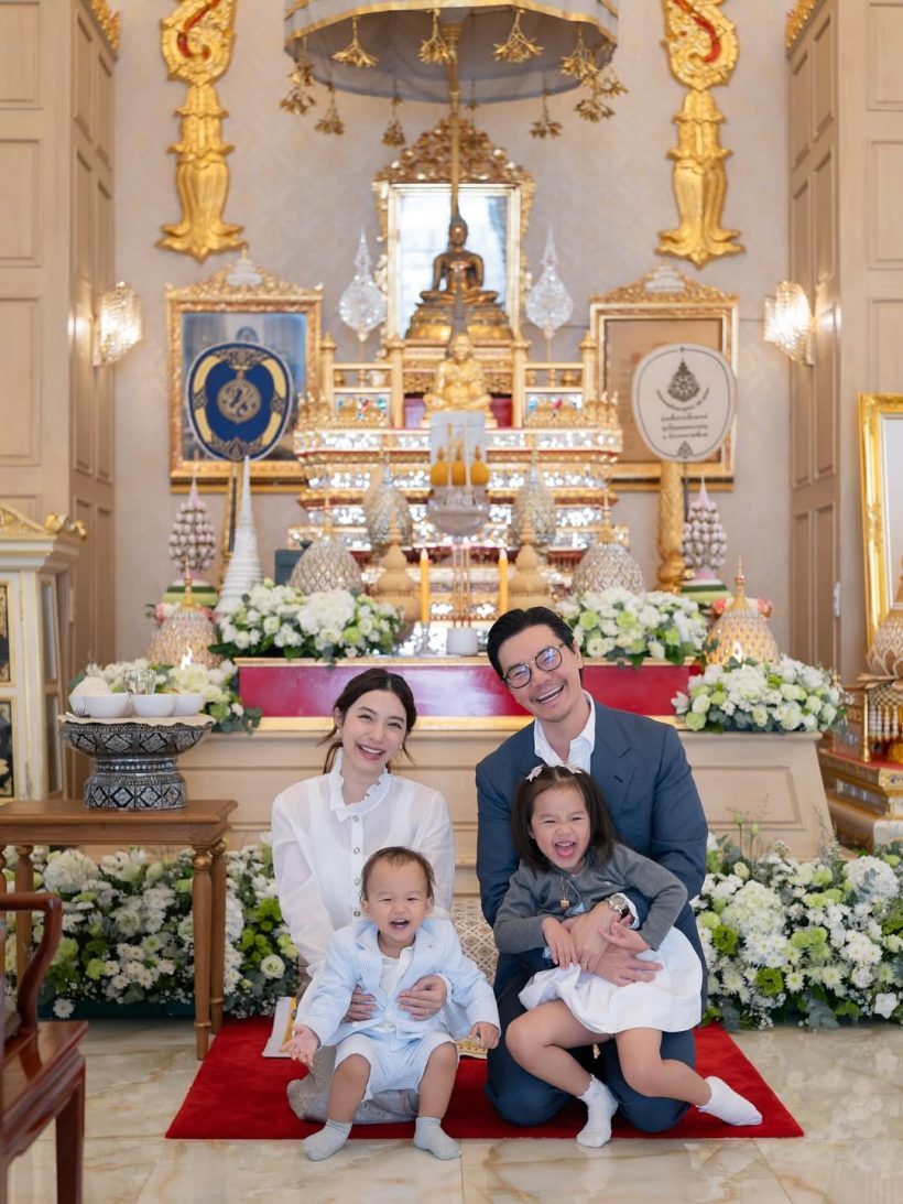 ส่องลุค มิว นิษฐา ใส่ไปทำบุญวันเกิด สมเป็นสะใภ้หมื่นล้าน