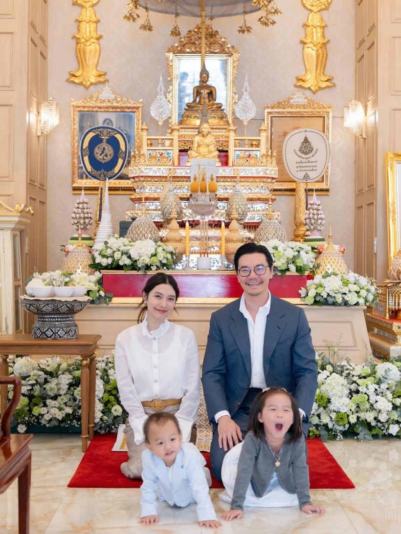 ส่องลุค มิว นิษฐา ใส่ไปทำบุญวันเกิด สมเป็นสะใภ้หมื่นล้าน