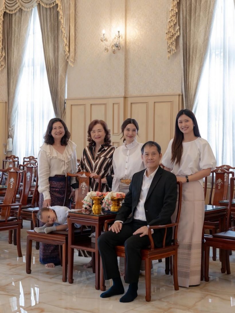 ส่องลุค มิว นิษฐา ใส่ไปทำบุญวันเกิด สมเป็นสะใภ้หมื่นล้าน