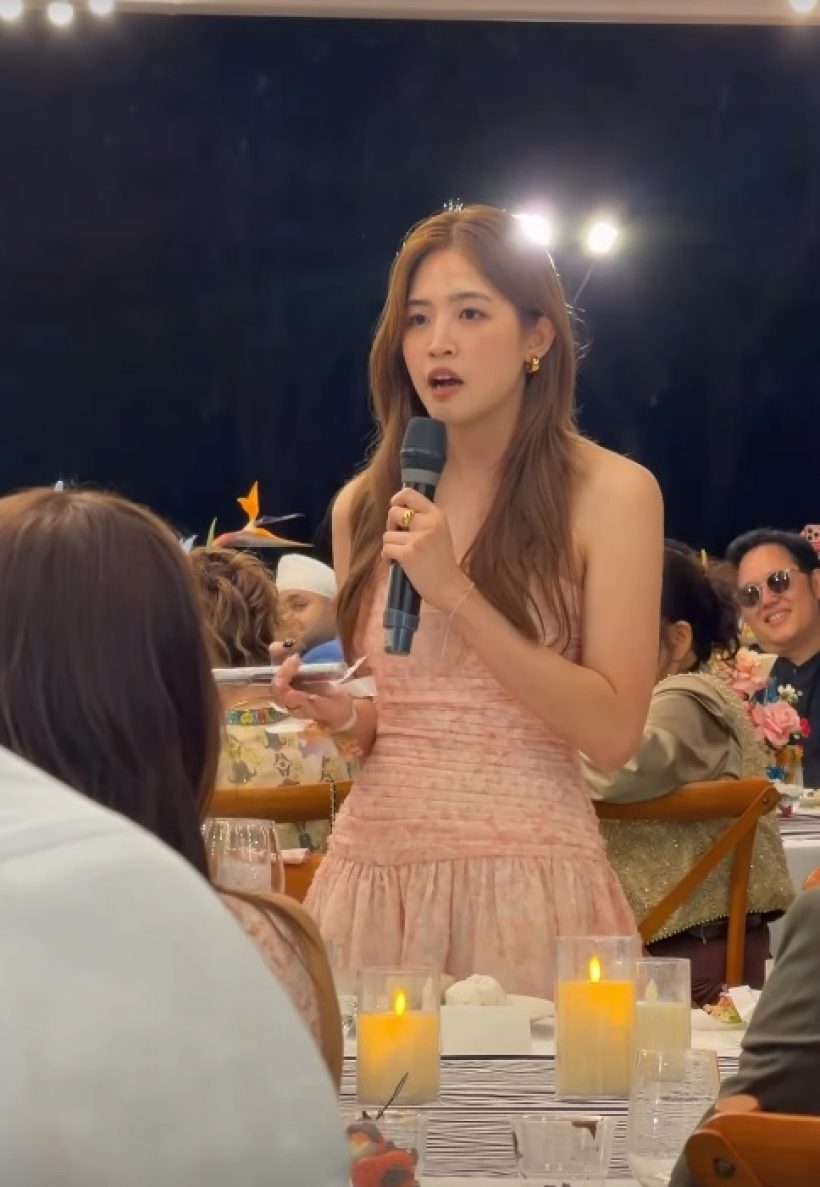 ปลอบทั้งงาน! มายด์ ลภัสลัล ปล่อยโฮหนัก หลังฟัง Speech มีน