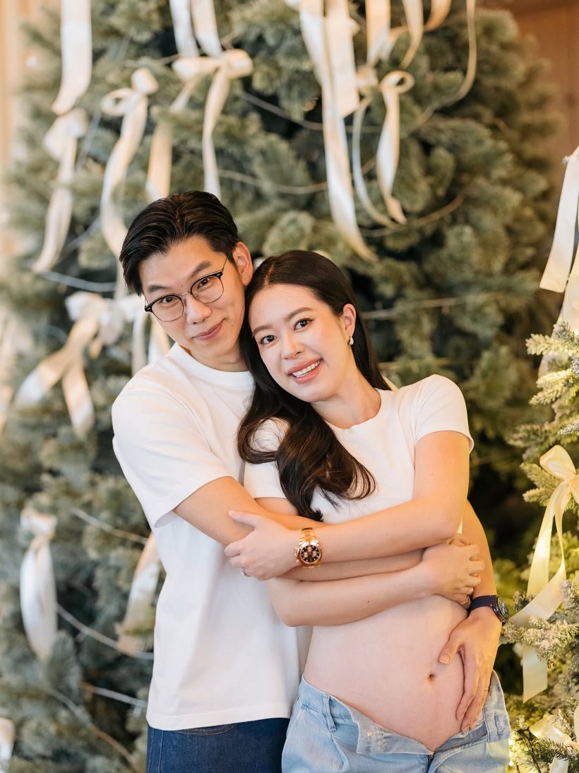 ไฮโซสาวหมื่นล้าน ได้ของขวัญจากซานต้า คือลูกชายคนแรก