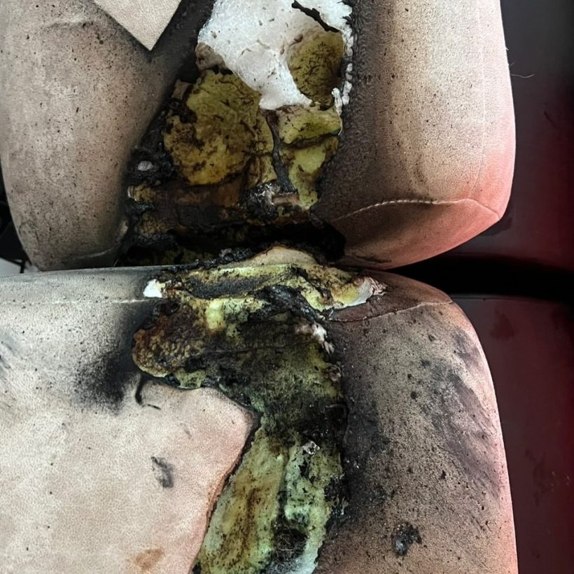 นก จริยา เปิดภาพเตือน ไฟลุกไหม้กลางบ้าน เพราะเหตุนี้..