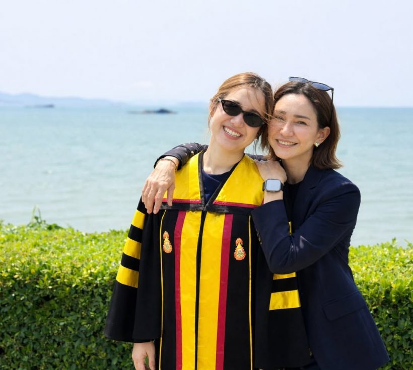 เก่งมาก! ลูกดาราดัง รับวุฒิบัตร อนุสาขาอายุรศาสตร์โรคหัวใจ