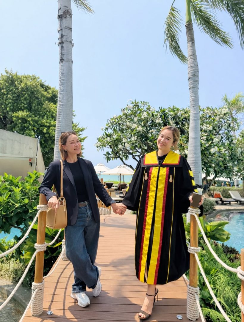 เก่งมาก! ลูกดาราดัง รับวุฒิบัตร อนุสาขาอายุรศาสตร์โรคหัวใจ