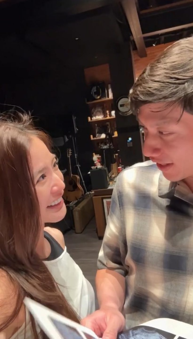 พายน้ำตาซึม! มายด์เซอร์ไพรส์แรง นึกว่าแกล้งที่ไหนได้ท้องจริง