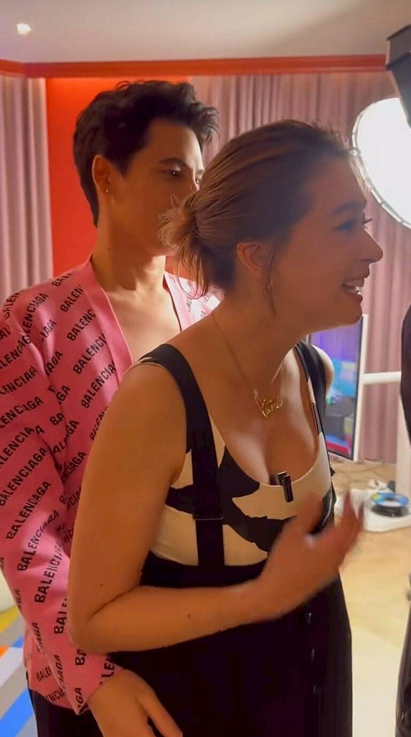 ท้องไหมพูดชัดๆ! เอมี่เฉลยแล้ว หลังโดนแห่ยินดี