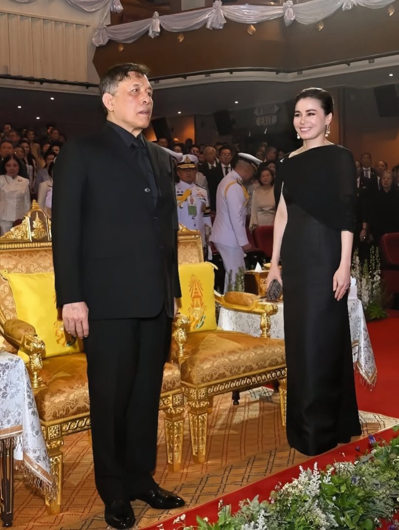เป็นเกียรติสูงสุด คู่รักดาราดัง ได้เข้าเฝ้าทูลละอองธุลีพระบาท