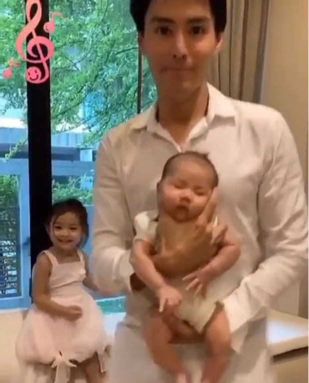 นาวิน ต้าร์ ชวน ลูก้า–มาโก้ อัดคลิปเต้นลง TikTok แฟนคลับห่วงโดนดราม่า