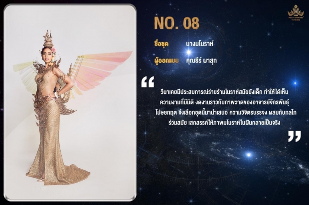 เปิด 15 ชุดประจำชาติ ผ่านเข้ารอบ ลุ้น!ชุดไหนจะได้ไปเฉิดฉายบนเวทีMU2020