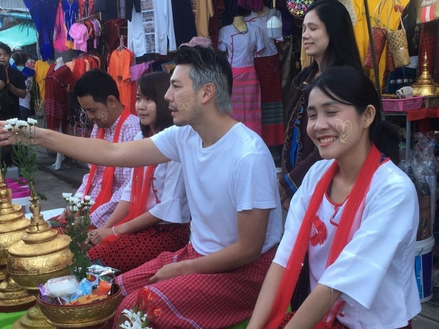 โดม แต่งชุดชาวมอญ สัมผัสชีวิตคนสังขละบุรี แบบนี้ก็หล่อ ดูดีอีกแบบ