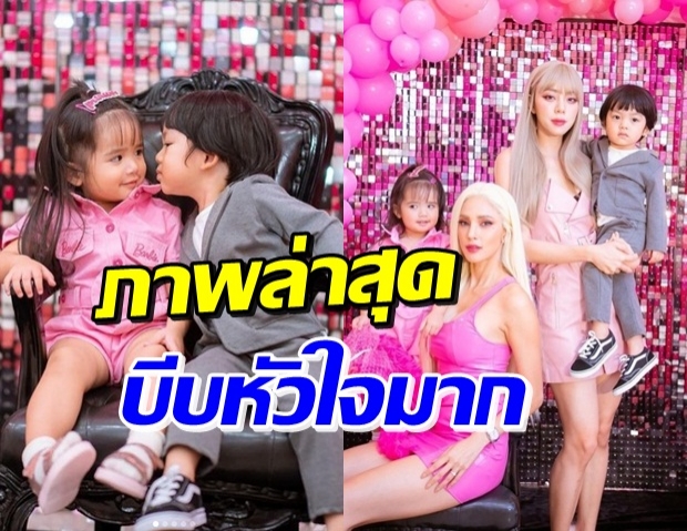 เปิดภาพล่าสุดน้องไทก้า-น้องดิสนีย์ ขณะรักษาโควิด น่าสงสารมาก