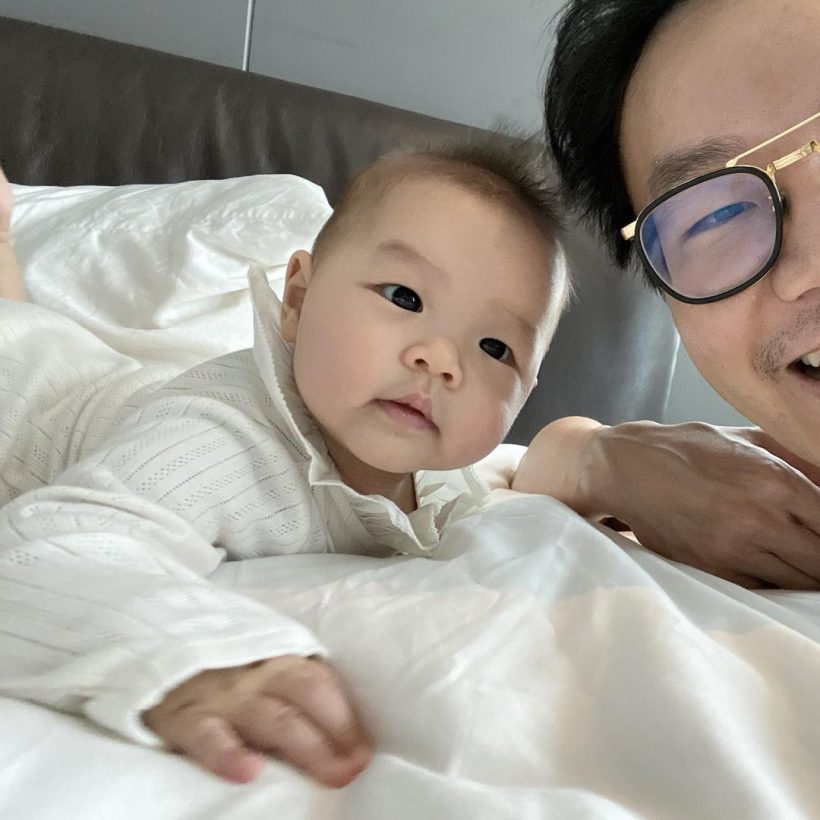  เอ็นดูน้องมาริน ลูกสาวมิว-เซนต์ ทำสิ่งนี้ถูกทักสนั่นจะมีน้องอีกคน?