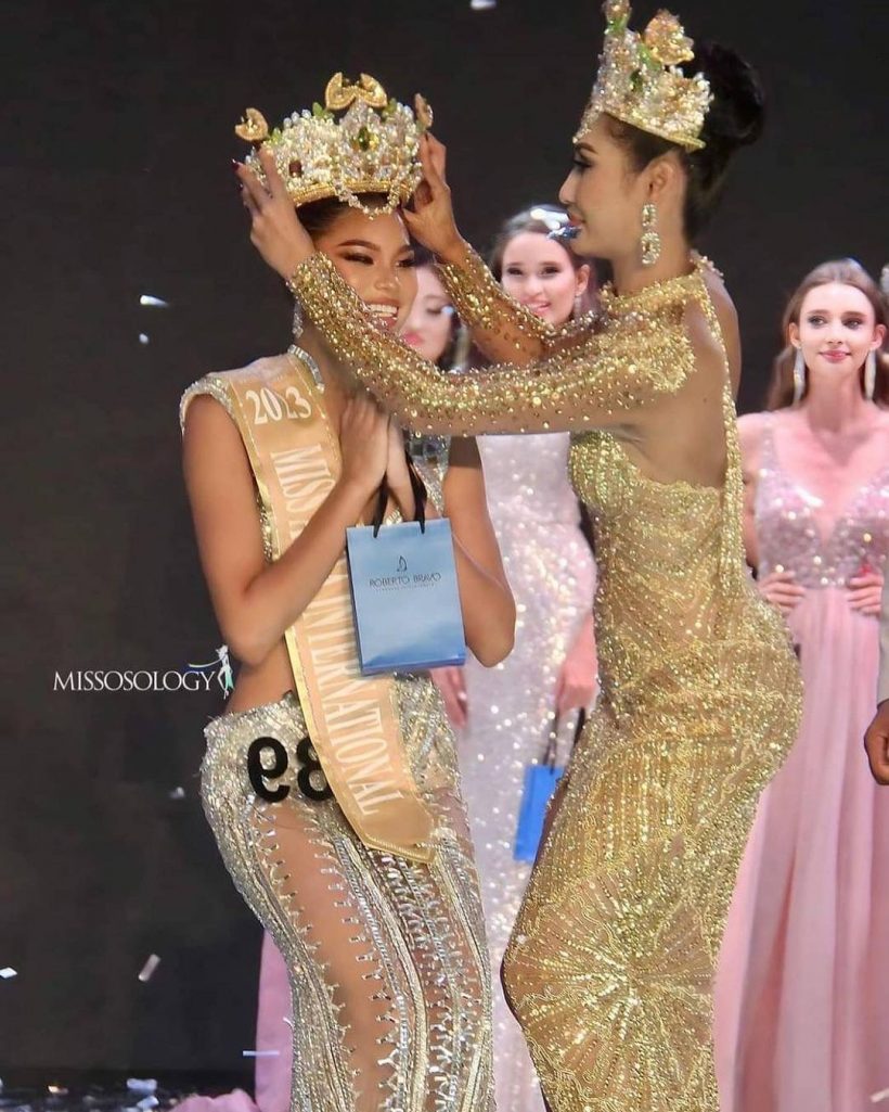 คนไทยได้เฮ! เผยโฉมหน้า เกตุ เกตุวลี คว้ามงกุฎ Miss Aura International