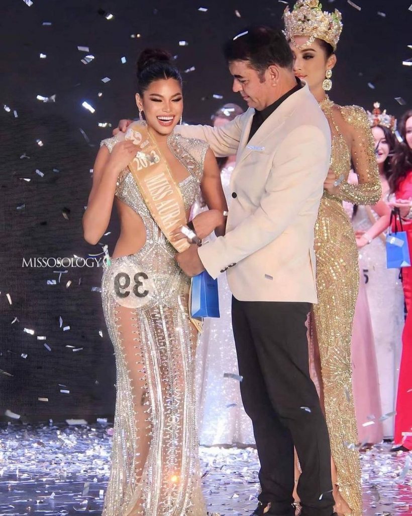 คนไทยได้เฮ! เผยโฉมหน้า เกตุ เกตุวลี คว้ามงกุฎ Miss Aura International