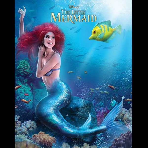 ”พราว” อรณิชา เป็น Ariel ใน Little Mermaid