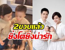  ภาพล่าสุด โอบ-อารี ลูกแฝดจ๊ะ จิตตาภา 2ขวบแล้วน่ารักใจละลาย