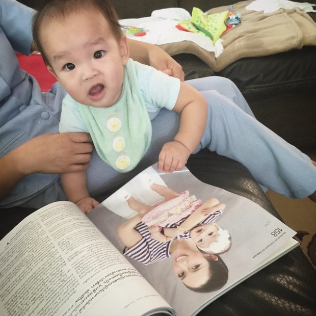 ขวัญใจเจ๊ น้องปีใหม่ ลูกแม่แอฟ - พ่อสงกรานต์ 