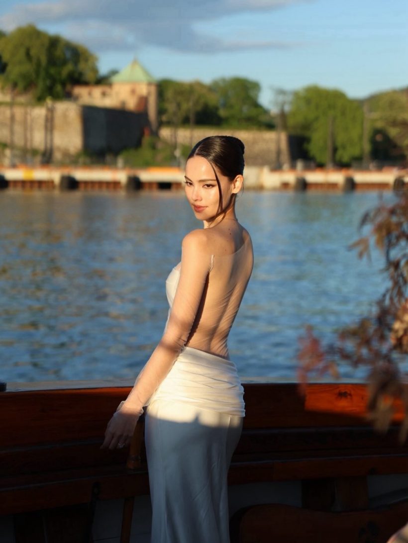 ลูกรักพระเจ้าของเเท้ ญาญ่า เป็นเจ้าของเเผ่นหลังสวยไร้ที่ติ