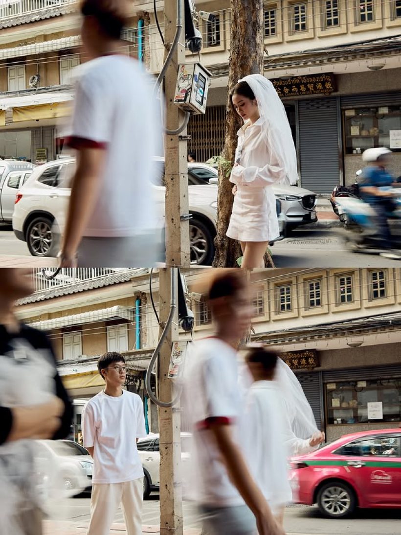 ส่อง นางเอกดังควงลูกชายเนวิน ถ่ายพรีเวดดิ้งหวานฉ่ำ!