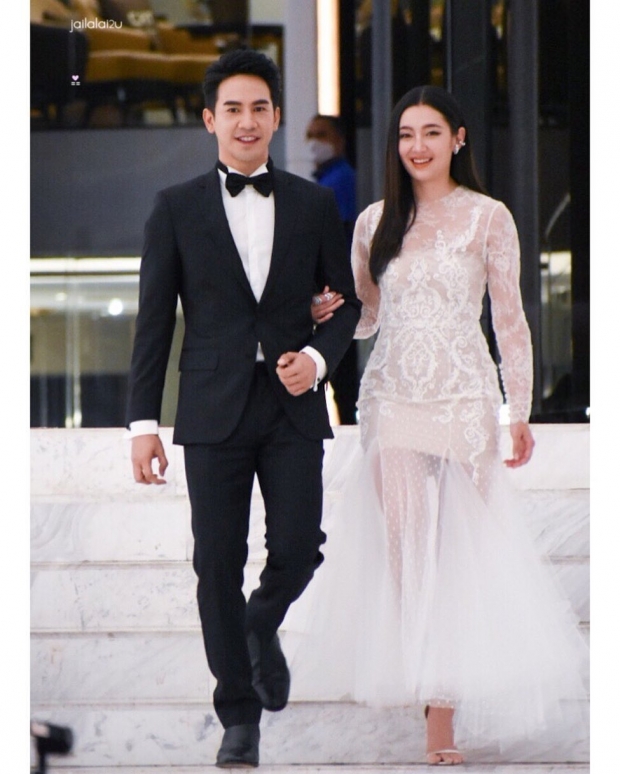 เปิดบรรยากาศ โป๊บ-เบลล่า สวยหล่อ งาน #ร้อยเล่ห์มารยาPremiere