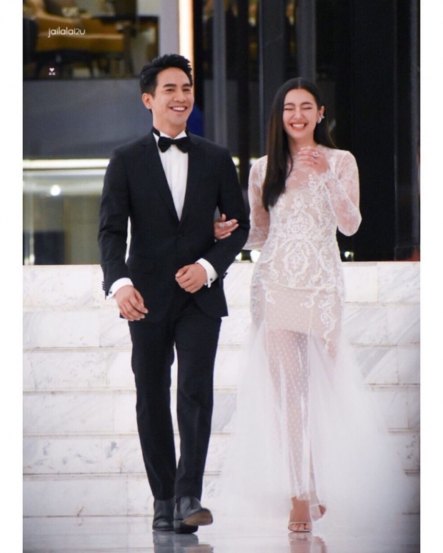 เปิดบรรยากาศ โป๊บ-เบลล่า สวยหล่อ งาน #ร้อยเล่ห์มารยาPremiere