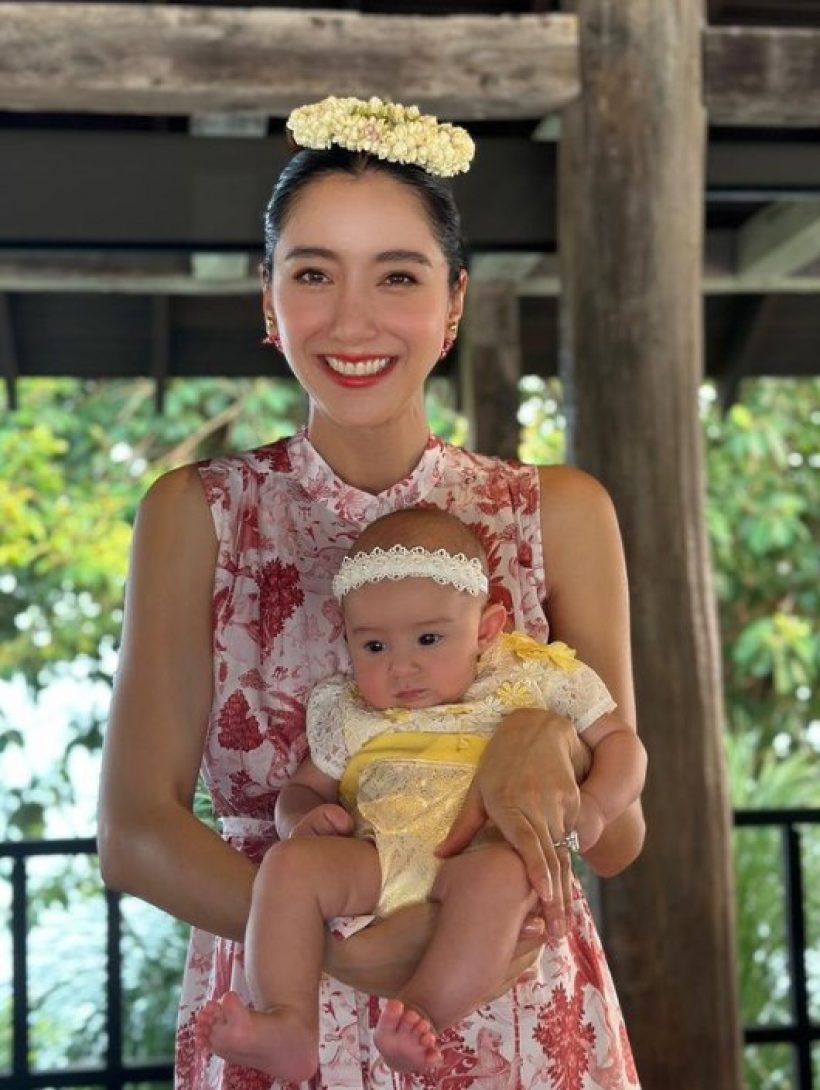 รวมภาพ “น้องเลอา” ลูกสาว “ไอซ์ อภิษฎา” กำลังน่ารักน่าหอม