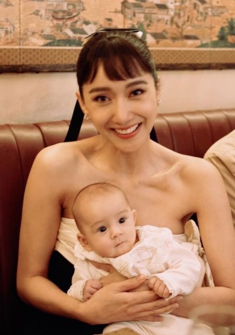 รวมภาพ “น้องเลอา” ลูกสาว “ไอซ์ อภิษฎา” กำลังน่ารักน่าหอม