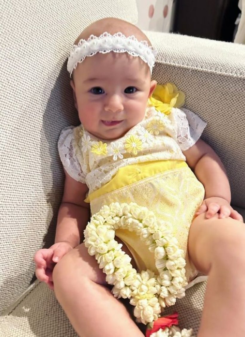 รวมภาพ “น้องเลอา” ลูกสาว “ไอซ์ อภิษฎา” กำลังน่ารักน่าหอม