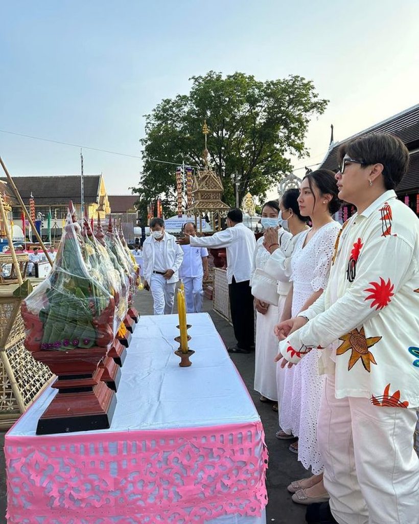 เปิดชีวิตนางเอกดังหลังเป็นโสด เดินหน้าทำบุญรัวๆทั่วทั้งประเทศไทย