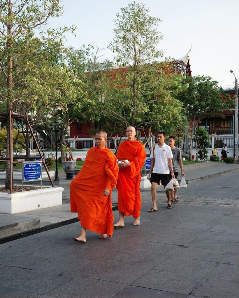 พระเอกดัง โพสต์ภาพตัวเองปลงผมบวช เเฟนสาวโผล่เมนต์อนุโมทนาบุญ