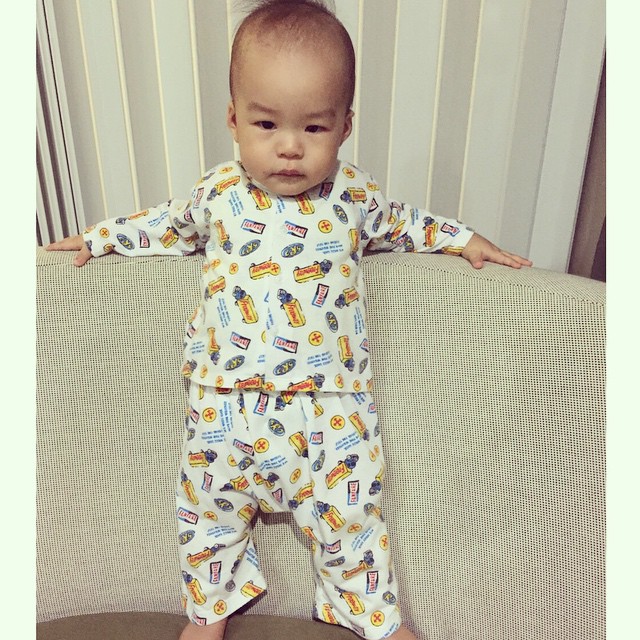 น้องโทบิ ลูกชาย พ่อต็อบ เถ่าแก่น้อย 1 ขวบแล้วนะฮับ