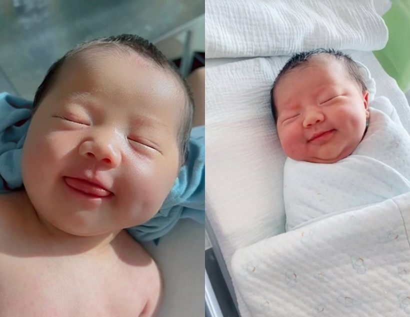 ยลโฉมชัดๆ น้องแพทริค ลูกชายแพทริเซีย-โน้ต มีสิ่งนี้เหมือนพี่สาวด้วย