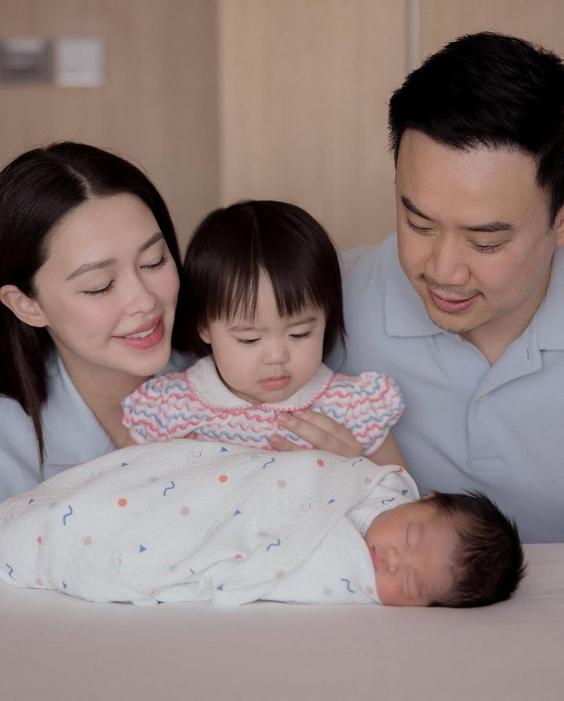 ยลโฉมชัดๆ น้องแพทริค ลูกชายแพทริเซีย-โน้ต มีสิ่งนี้เหมือนพี่สาวด้วย