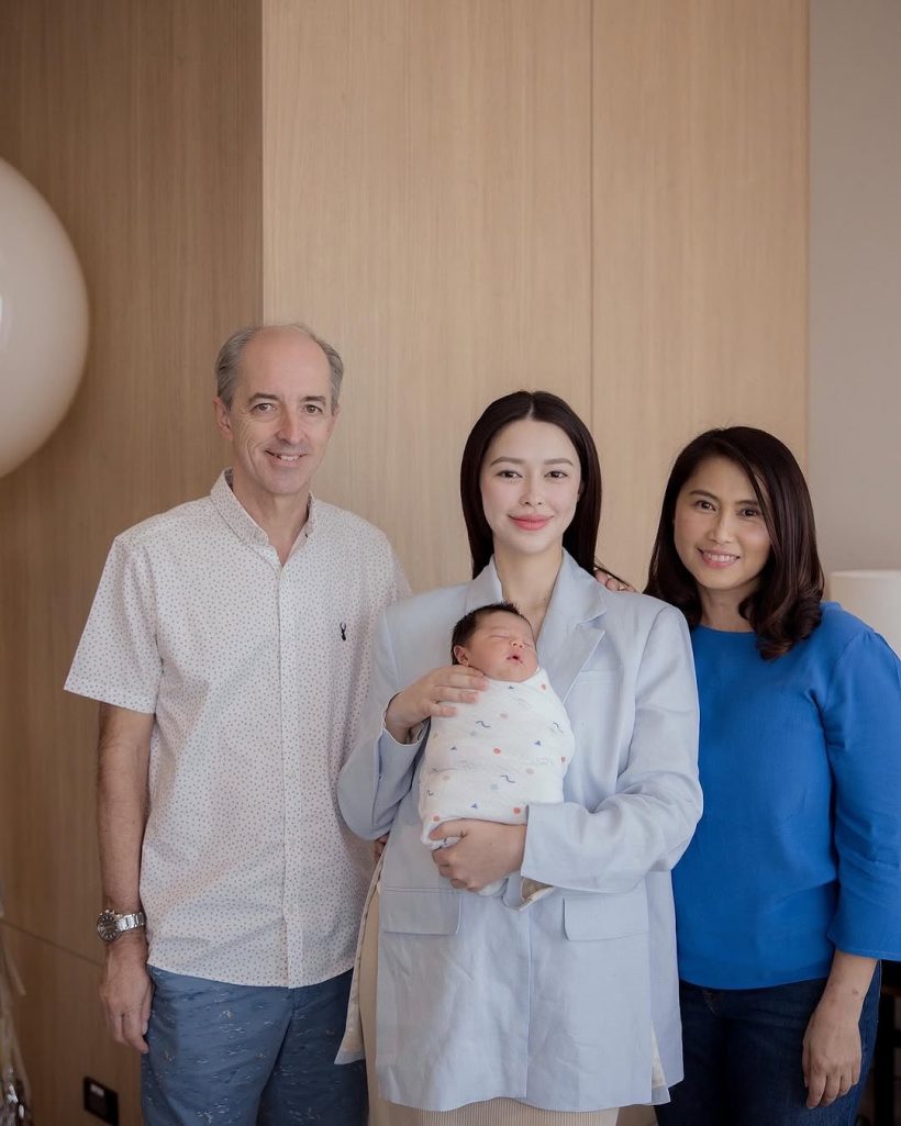 ยลโฉมชัดๆ น้องแพทริค ลูกชายแพทริเซีย-โน้ต มีสิ่งนี้เหมือนพี่สาวด้วย