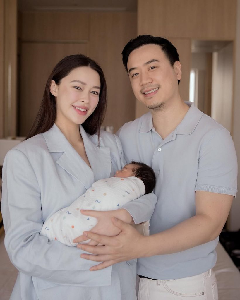 ยลโฉมชัดๆ น้องแพทริค ลูกชายแพทริเซีย-โน้ต มีสิ่งนี้เหมือนพี่สาวด้วย