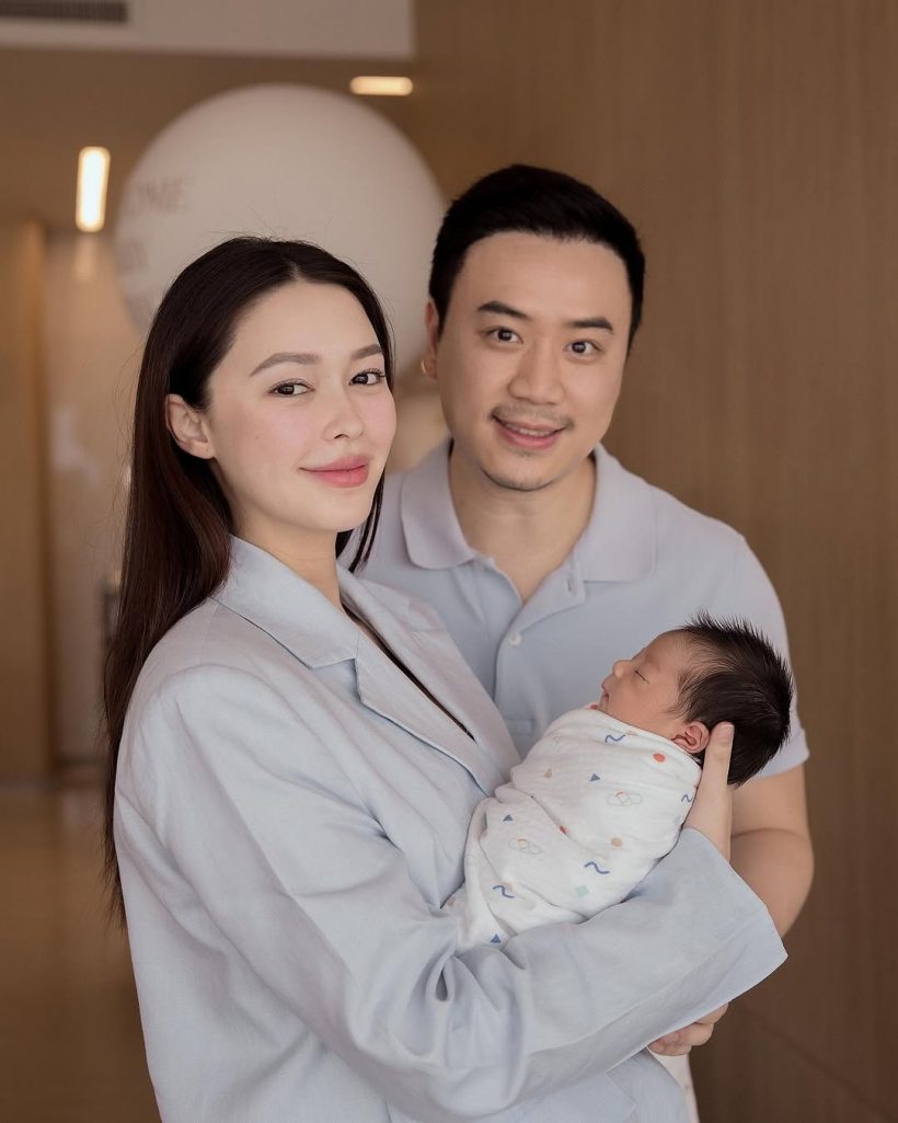 ยลโฉมชัดๆ น้องแพทริค ลูกชายแพทริเซีย-โน้ต มีสิ่งนี้เหมือนพี่สาวด้วย