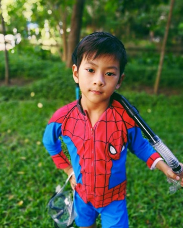 ส่องภาพ น้องคีตะ ลูกชาย ลีโอ พุฒ หล่อโดนใจในวัย 7 ขวบ