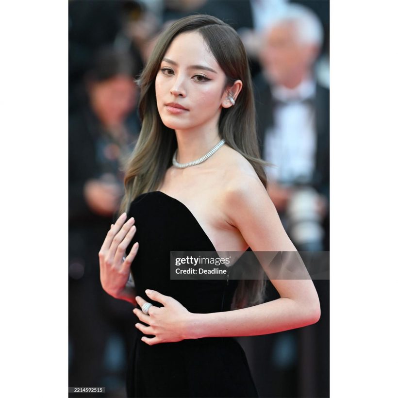 มาแล้ว คลิปแรก ณิชา สวยสะกด เฉิดฉายบนพรมแดงคานส์2025