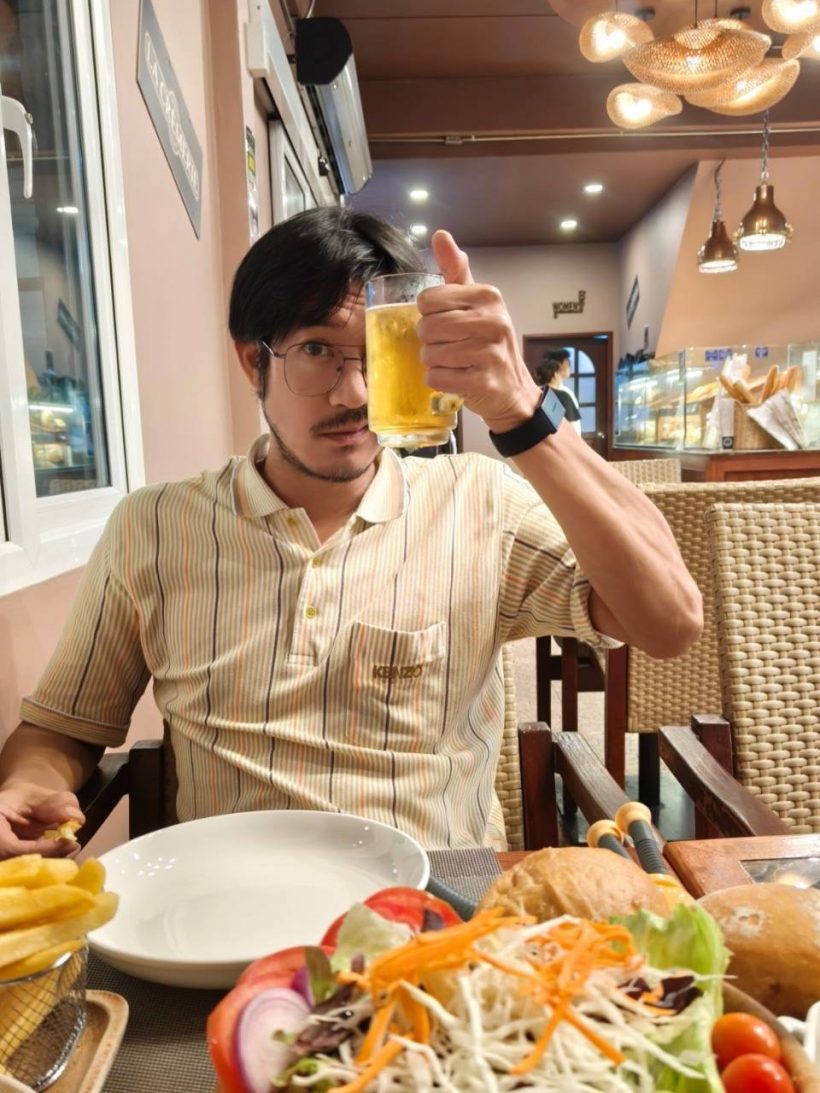 เผยภาพ เวียร์ ศุกลวัฒน์ ในวัย 41 ปี ฉลองเรียบง่ายกับลูกเมีย