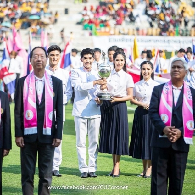 มาดู 5 ดาราสาวสวย ผู้อัญเชิญพระเกี้ยว งานบอลจุฬาฯ-ธรรมศาสตร์